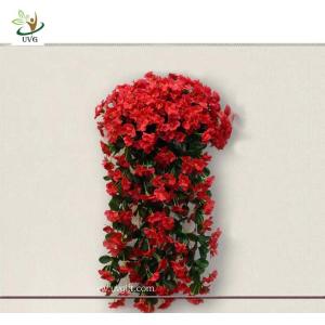 Wholesale UVG Artificial Flower Wholesale Decorative Wisteria for Wedding Stage Backdrop Decoration from china suppliers