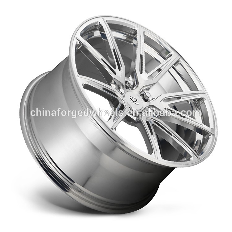 19inch Rims Polish Customized 2-PC Forged Alloy Rims For Porsche / Rim 20" Forged Wheels