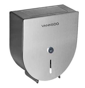 Wholesale SS Single Jumbo Roll Toilet Paper Dispenser Commercial Toilet Roll Holder Wall Mounted from china suppliers