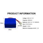 A Size Nickel Rechargeable Battery 2500mah Ni-Mh SC 2600mAh 7.2v