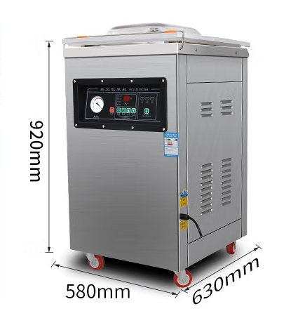 20m3/h Pump Rate Floor Type Vacuum Packing Machine for Meat Fish Chicken Preservation