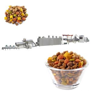 Wholesale Twin Screw Extruder Pet Food Production Line Automatic from china suppliers