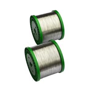 Wholesale NiMn2 NiMn3 NiMn5 Ni212 Ni205 Ni270 Nickel Manganese Wire UNS N02270/W. Nr. 2.4050 W. NR. 2.4110 LEAD WIRE from china suppliers