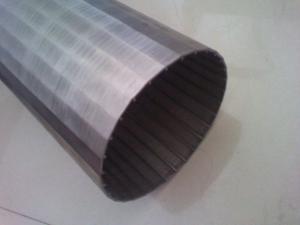 Wholesale OD 126mm Continuous Slot Screen Stainless Steel AISI 316 Tube from china suppliers