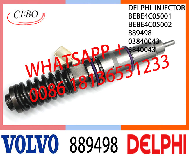 Common Rail Fuel Diesel Injector BEBE4C05001 BEBE4C05002 889498 03840043 3840043 E1 for VOL PENTA ENGINES