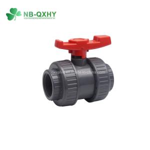 Wholesale Water Media PVC Single Double Union Plastic Ball Valve for Easy and Water Supply from china suppliers