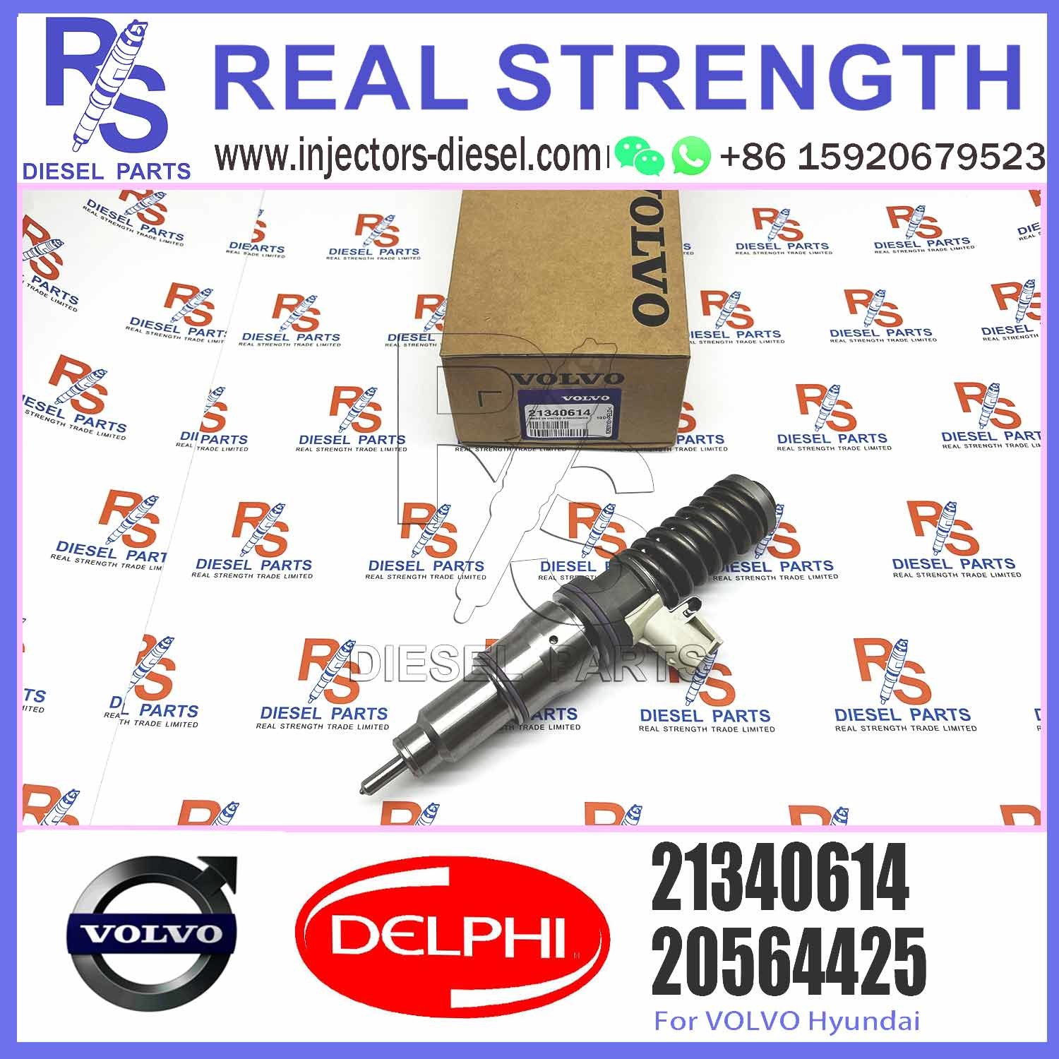 MD13 EURO 4 HIGH POWER E3 EUI Diesel Injector BEBE4D24104 BEBE4D24004 7421340614 7421340614 21371675 21340614