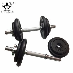Wholesale Cast Iron Black Painting Standard Weight Plate / Weight Disc from china suppliers