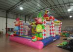 Inflatables Clown Baby Bounce House , Indoor Games Toddler Bouncy Castle 5 X 5m
