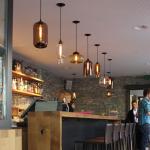 Coloured glass pendant lights For Kitchen Bar Restaurant Lighting (WH-GP-02)