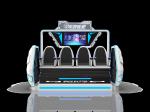 Commercial 9D Virtual Reality Cinema 4 Seats 9DVR Cinema Simulator Chair Machine