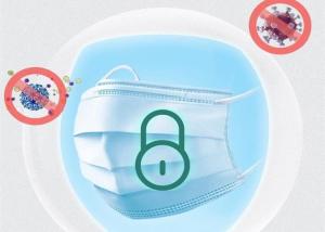 Wholesale 3 Layers Medical Colored FDA Disposable Surgical Mask In Hospital from china suppliers