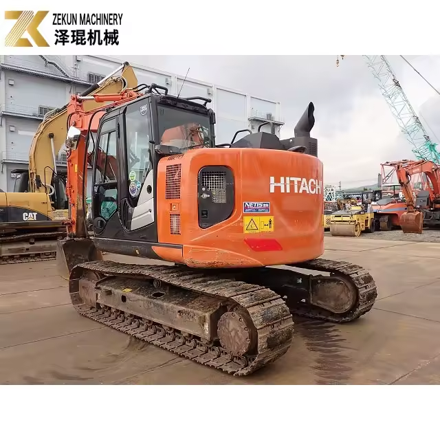 ISUZU Engine Used 13 Ton Hitachi 135 Excavator ZX135 for Construction Excavator Machinery