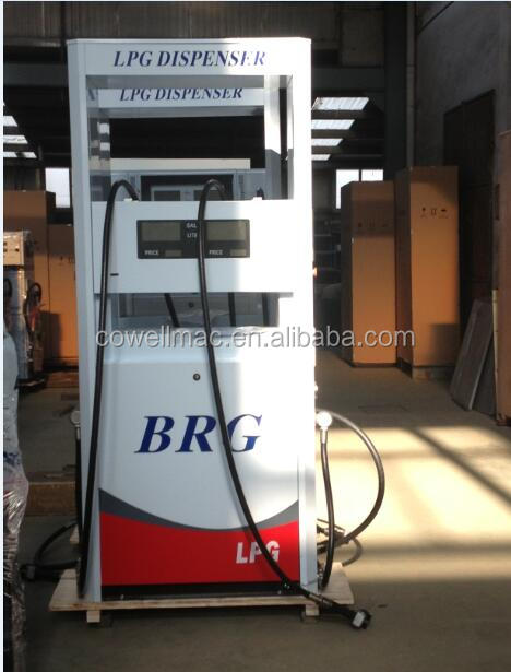 Petrol station fuel filling machine with 1-flow meter/1-pump/1-nozzle/2-LCD display