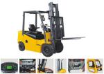 1.5 Ton Small Electric Forklift , 4 Wheel Drive Forklift CE Certification