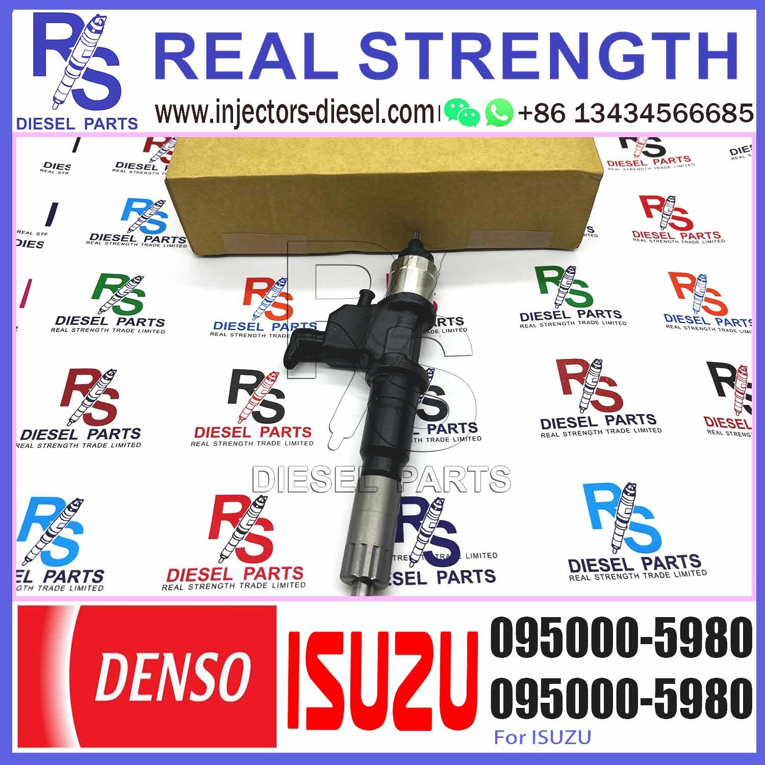 Common Rail Fuel Injector 8-97603099-0 095000-5980 For 4HK1 6HK1 Engine