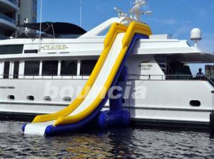 Wholesale 7.7m Long Inflatable Water Slide For Yacht , Yacht Inflatable Water Slide from china suppliers