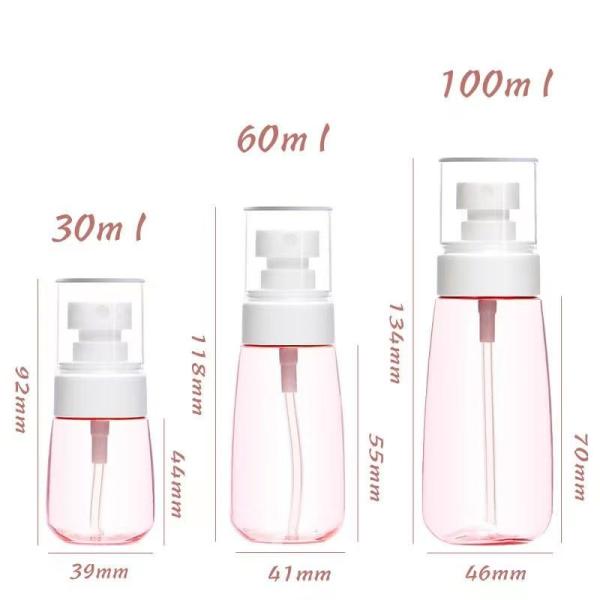 Customized 30ml 60ml 100ml UPG Plastic Spray Pump Bottle Lotion Pump Bottle For