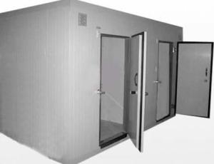 Wholesale -18 ℃ Stainless Steel Walk In Cold Storage Room With Big Sliding Door from china suppliers