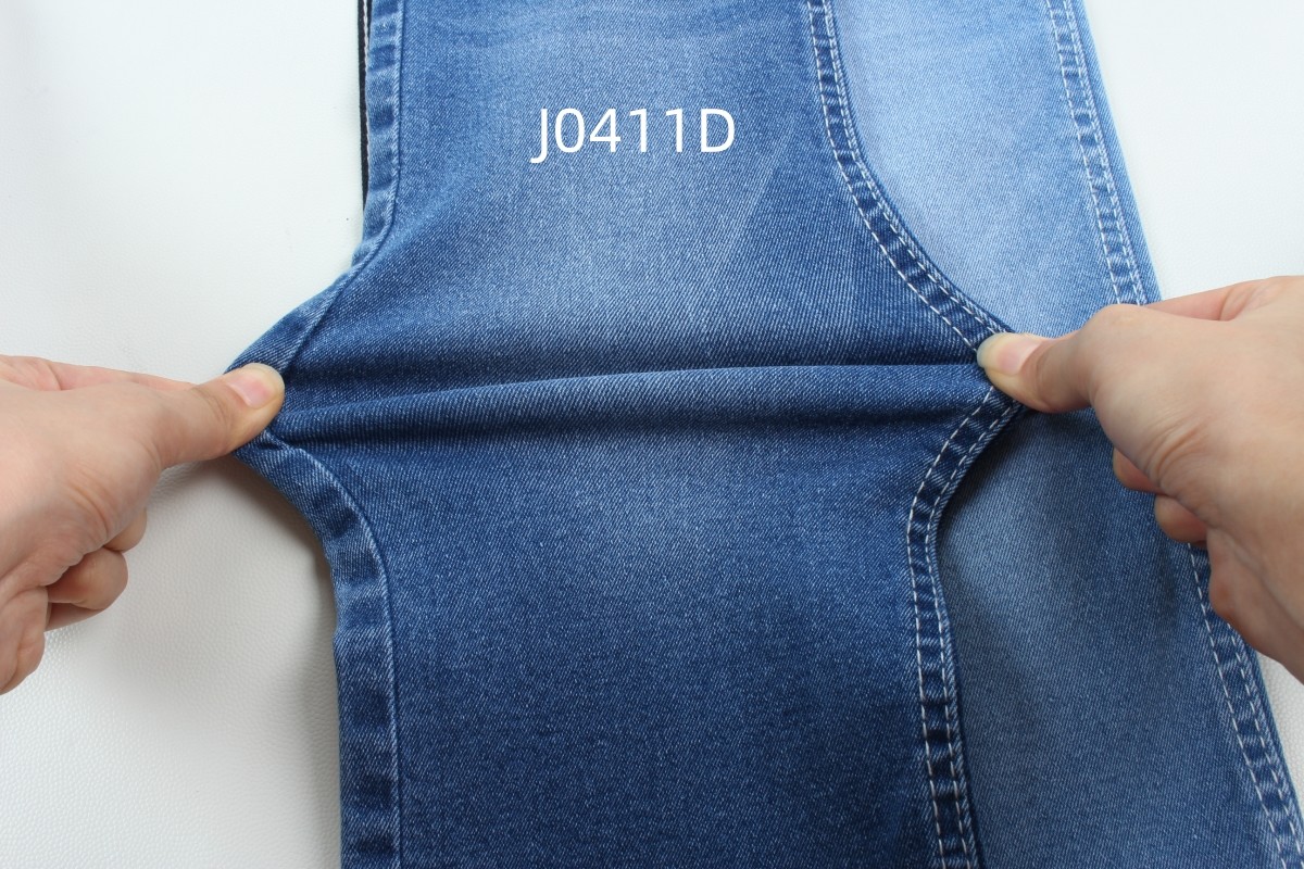 Wholesale 10.5 Oz Super Dark Blue Woven Denim Fabric For Jeans