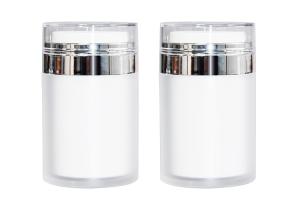 Wholesale 100g PP Inner PMMA Outer Replaceable Airless Jar Lotion Face Cream Jar Skin Care Packaging UKC72 from china suppliers