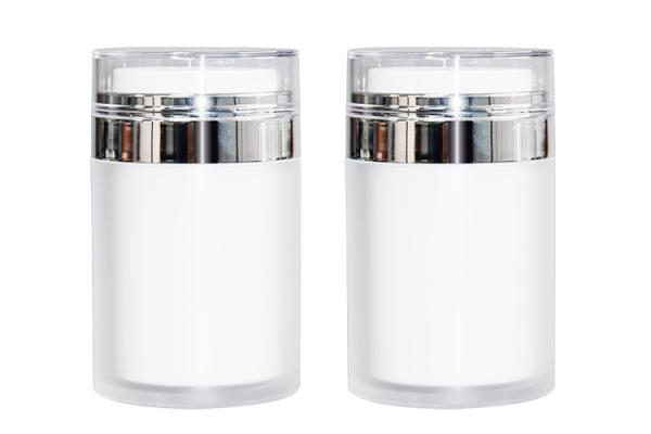 100g PP Inner PMMA Outer Replaceable Airless Jar Lotion Face Cream Jar Skin Care