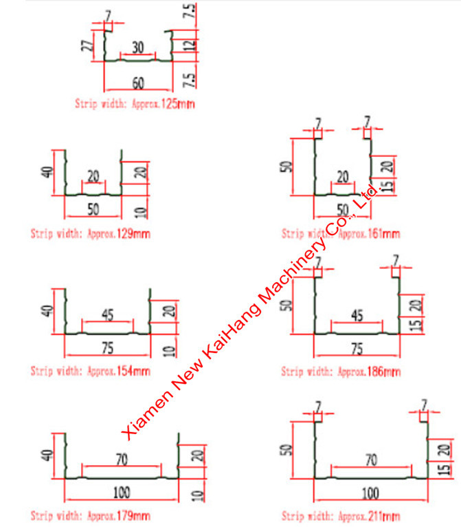 Steel Profile Roll Forming Machine , Drywall Making Machine For Modern Buildings