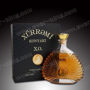 Wholesale Plastic Cap Transparent 750ml Alcohol Bottle For Spirit from china suppliers