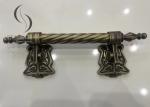 Zamak Metal Coffin Handle Zinc Alloy Material European Style In Gold Plating