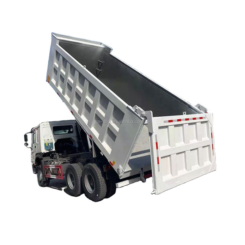 6X4 Drive Wheel Used Howo Dump Trucks 25 Ton 371HP Euro 2 Tipper Trucks with 10 Tires