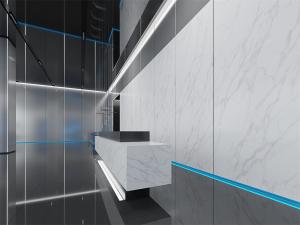 Wholesale White Interior Floor 1420x2700mm Porcelain Sintered Stone Slabs For Office And No Fade Porcelain Rock Slabs For Living Room from china suppliers
