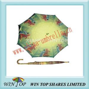 Wholesale 23&quot; Manual Wooden Heat Transfer Craft Umbrella from china suppliers