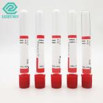 13x75mm 10ml Vacuum Blood Collection Plain Tube Red Cap Pro Coagulation Tube
