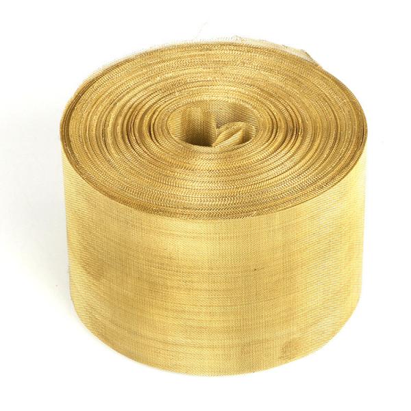 H65 Brass 0.40mm Copper Wire Mesh Twill Weave For Filter