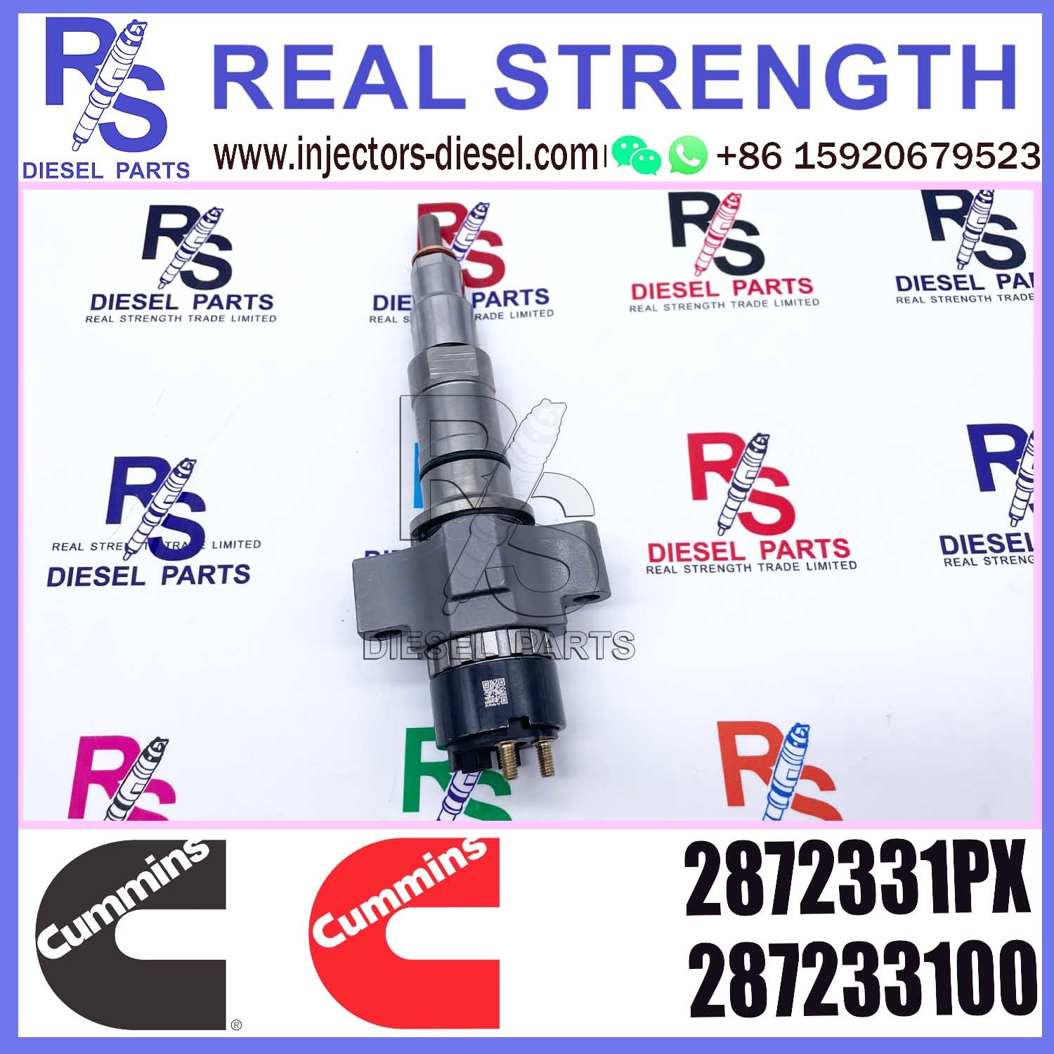 Diesel Cummins ISC Injectors 2872331 2872331PX 2872331NX 2872331RX