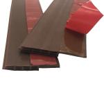 Black Silicone Door Weather Stripping Door Draft Stopper with Material Sample 5