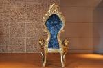 SGS Blue Event Banquet Children Kids King And Queen Chairs For Wedding Party