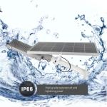 150w Solar Powered Street Lamp , Ip66 Remote Control Street Light 50000h Rated