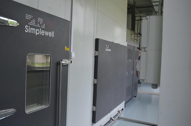 Drive-in climatic chamber, PV2005 and PV1200 standard climatic chamber