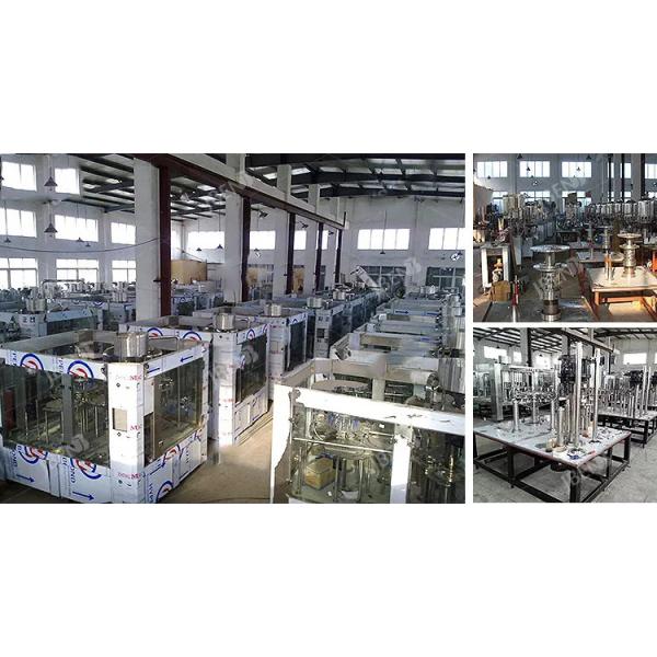 3000 BPH 3 In 1 Monoblock Small Scale Bottling Machine
