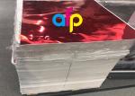 Metallic Colors Metallized Film , Reflective Polyester Film Giftbox Lamination