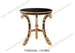 See larger image 2015 New Design Antique Carven wood 3 leg corner table TT-013