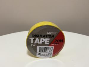 Wholesale Durable HV Insulation Tape / Yellow Insulation Tape 0.13mmx19mmx10m/20 from china suppliers