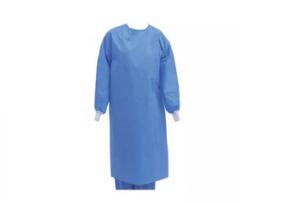 Wholesale Hospital Medical Protective Suit Fluid Resistant With Elastic Wrist Band from china suppliers