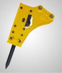 Steel Excavator Jackhammer Attachment Heat Treatment With Powerful Stroke