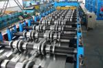 0-35m/min Roof Sheet Bending Machine , Roof Roll Forming Machine By chain