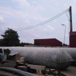 Cylindrical Floating Marine Rubber Airbags For Piers