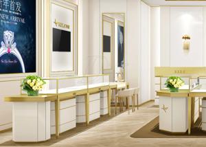 Wholesale Modern Fashion Top Grade Jewellery Display Cabinets With Custom Made Logo from china suppliers