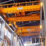 A5 QDY Metallurgy Double Beam Bridge Crane 75ton Casting