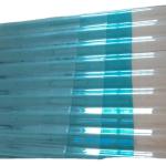 Weatherproof Clear Corrugated Fiberglass Roofing Panels Lightweight Roof Sheet